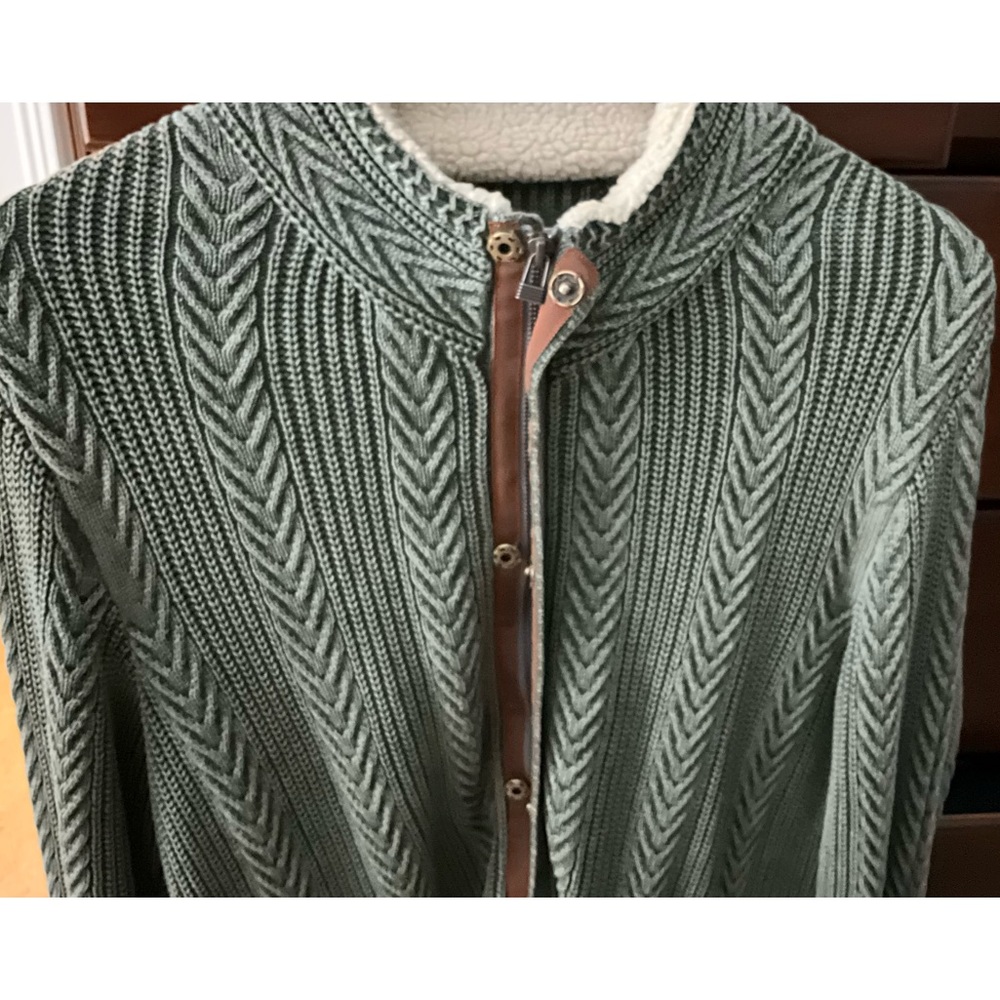 Carbon to Cobalt - MENS ZIP SWEATER, L